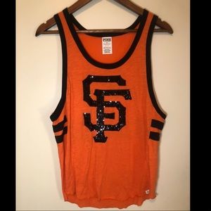 San Francisco Giants Sequins Tank Top
